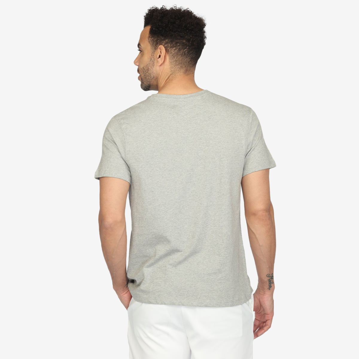 High Rise Heather Short Sleeve Henley