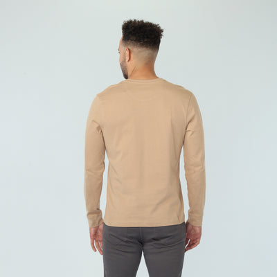 Gilded Beige Henley