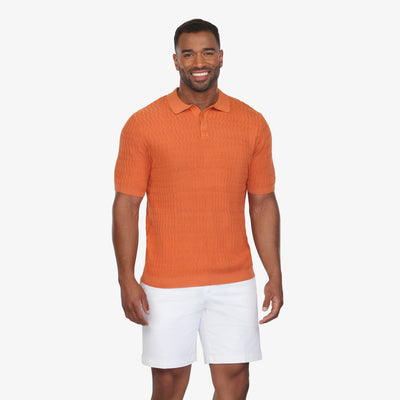 Gingersnap Luxe Knit Polo