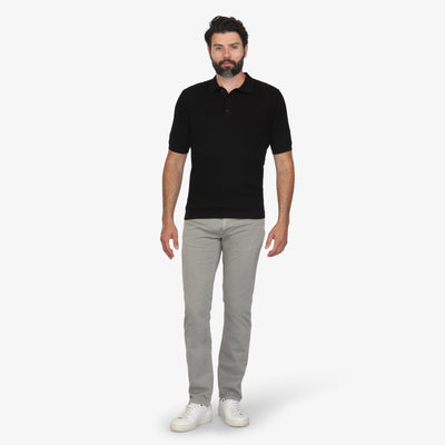 Midnight Luxe Knit Polo