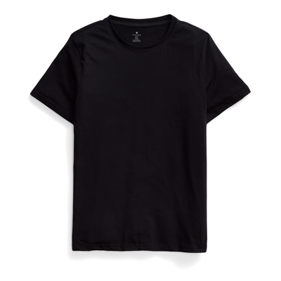 Midnight Black Crew Neck Tee